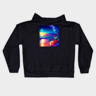 Sailing to Sunset Kids Hoodie